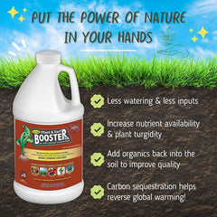 Nature's Wonder Organic Soil Conditioner label details