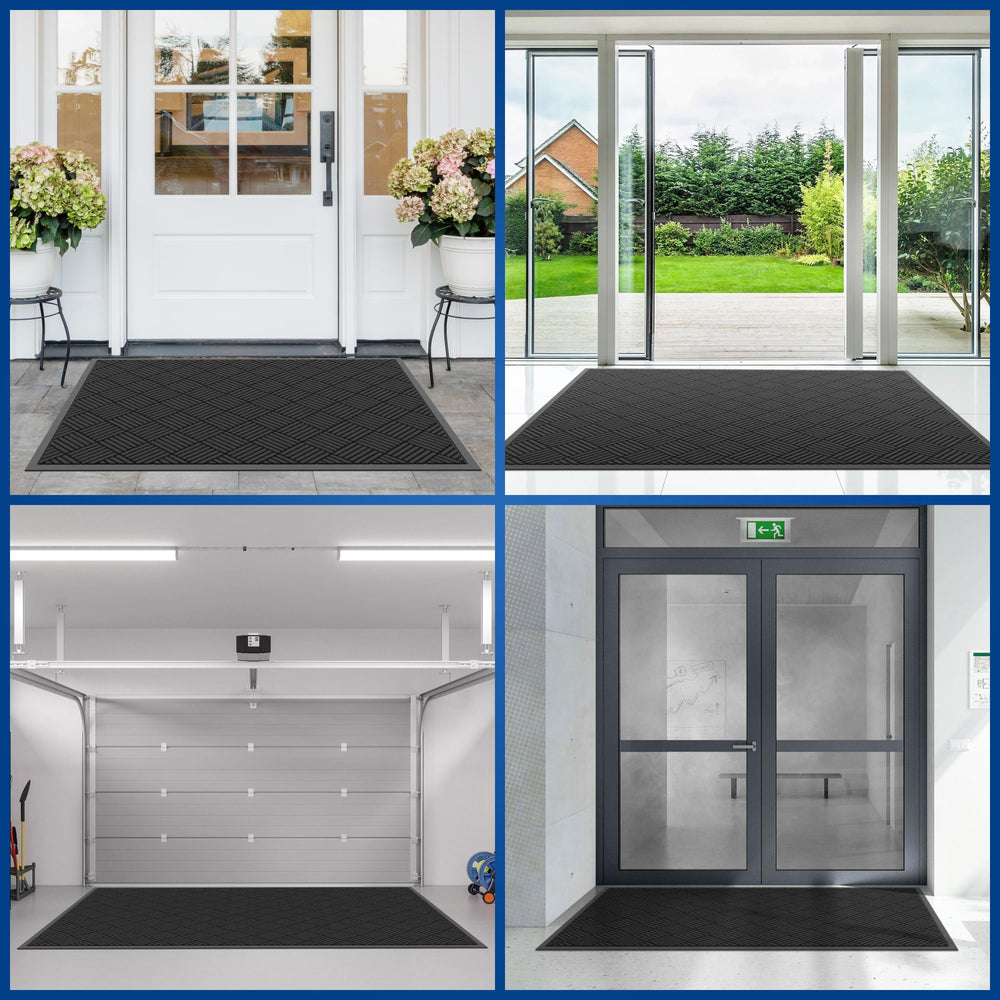 Naturei Door Mat packaging showing size and features