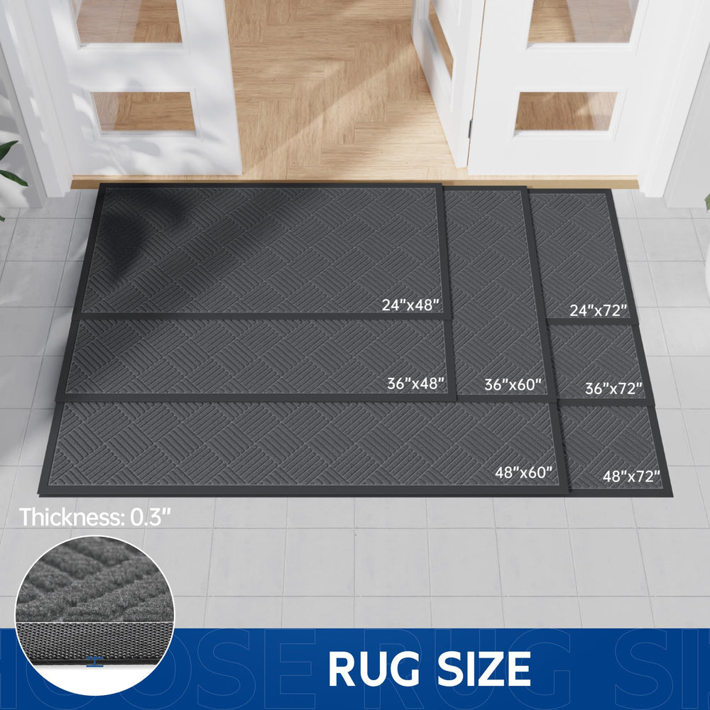 Naturei door mat suitable for high-traffic areas
