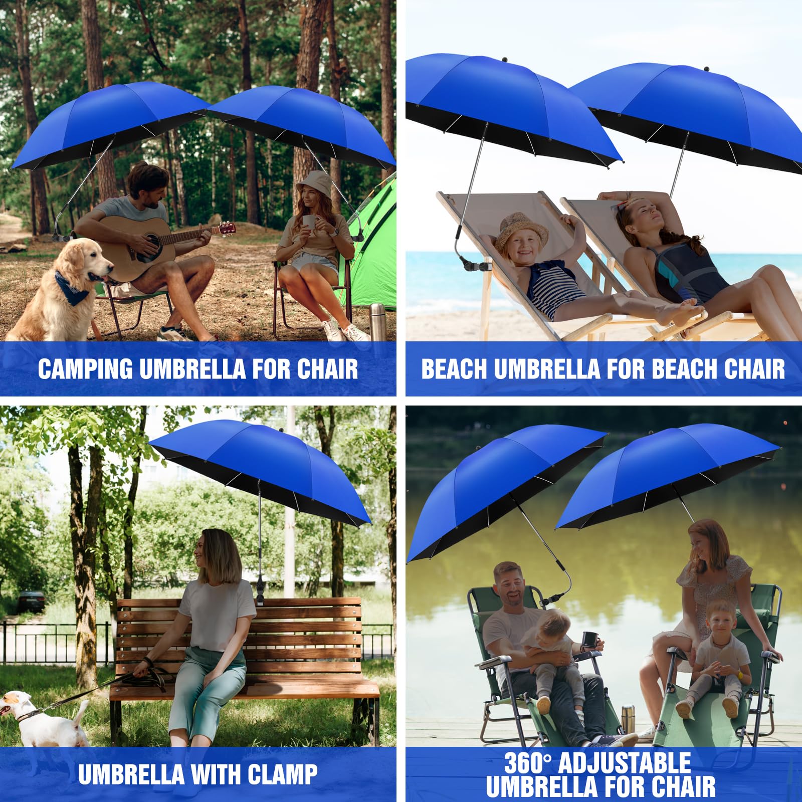 NBtoUS Chair Umbrella portable design