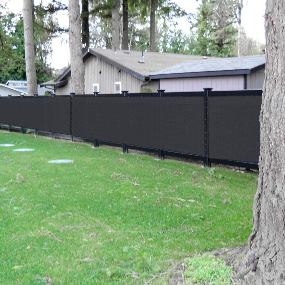 NC Black Privacy Screen with cable ties included