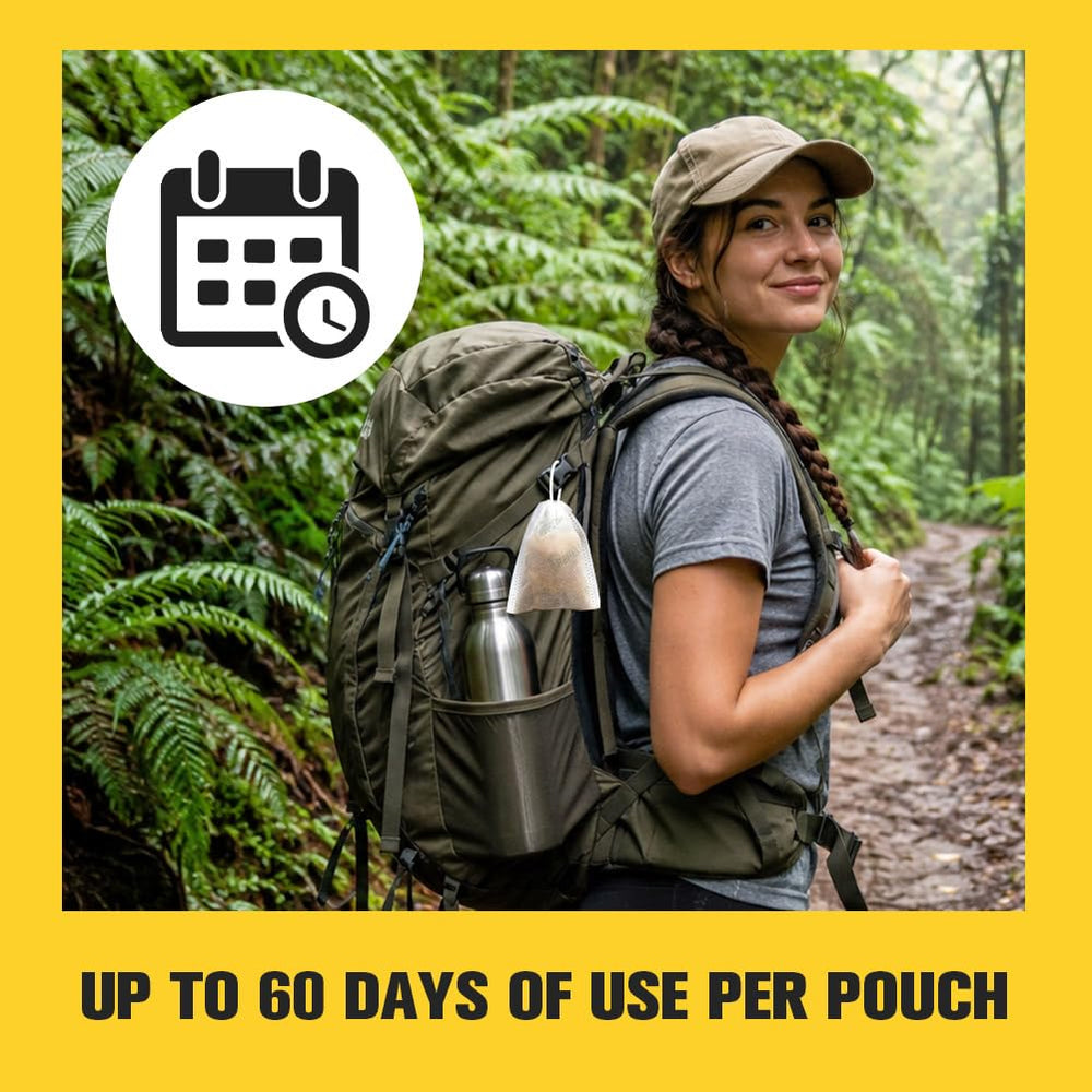 NCOPDFF Mosquito Repellent pouch near window