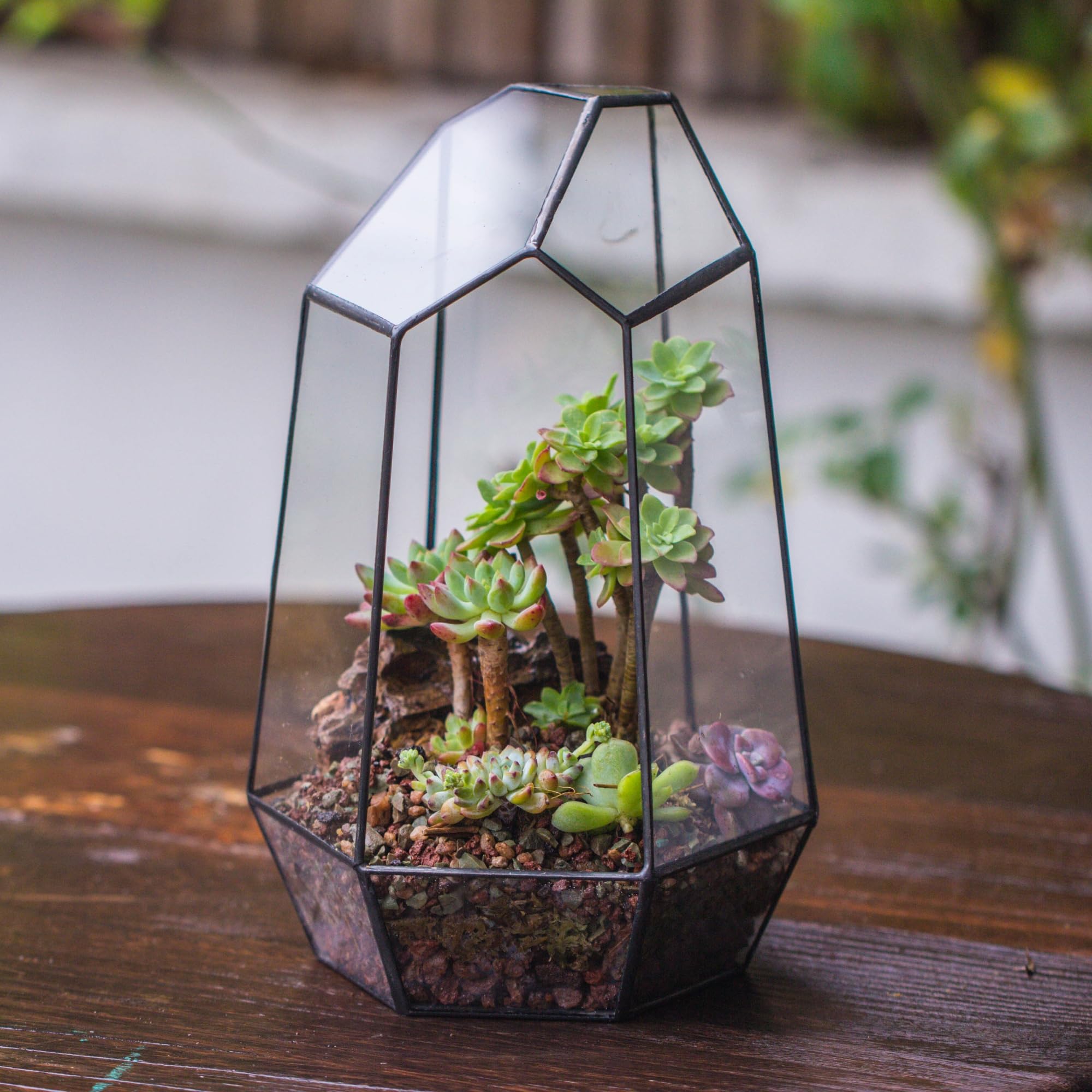 NCYP terrarium used as a candle holder with tealight