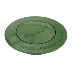 NDS Pop-Up Drainage Emitter in green, front view