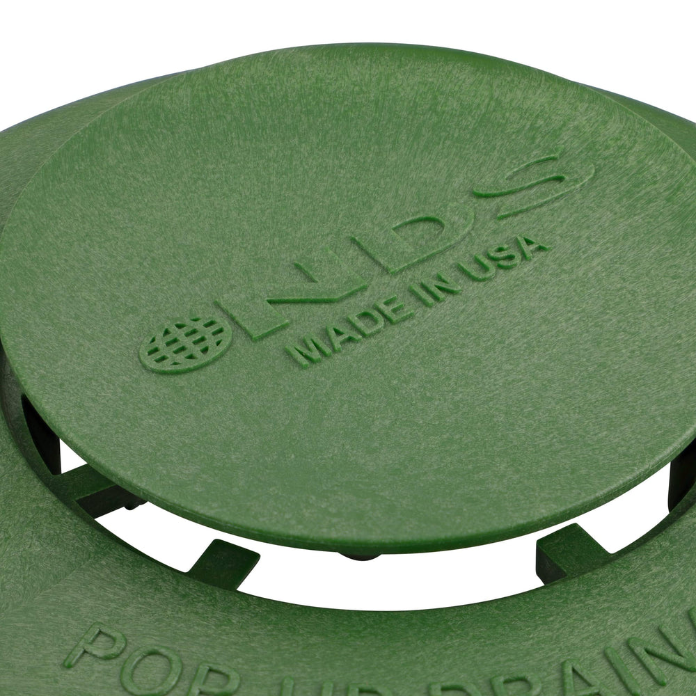 NDS Pop-Up Drainage Emitter side view with outside flange