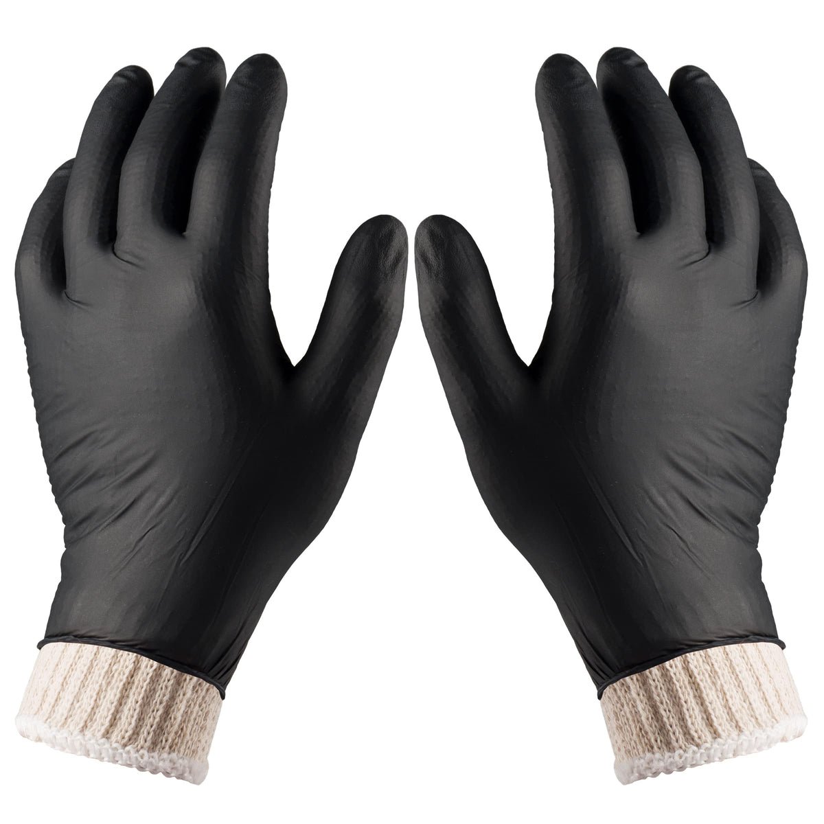 Nechtik BBQ Gloves front view with cotton liners