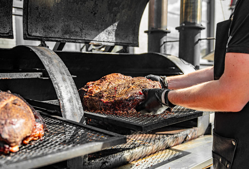 Nechtik BBQ Gloves showing machine washable feature