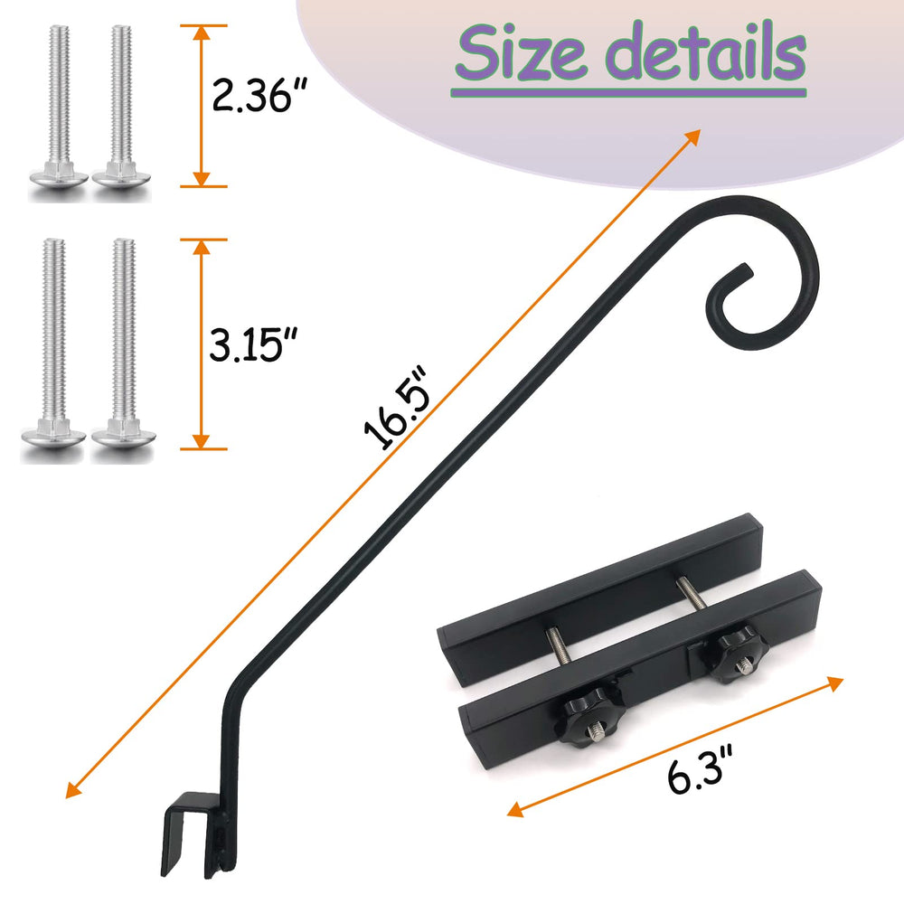 NEECONG Deck Hook Rail packaging with product details