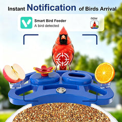 NEEZUKAR Smart Bird Feeder side view showing camera