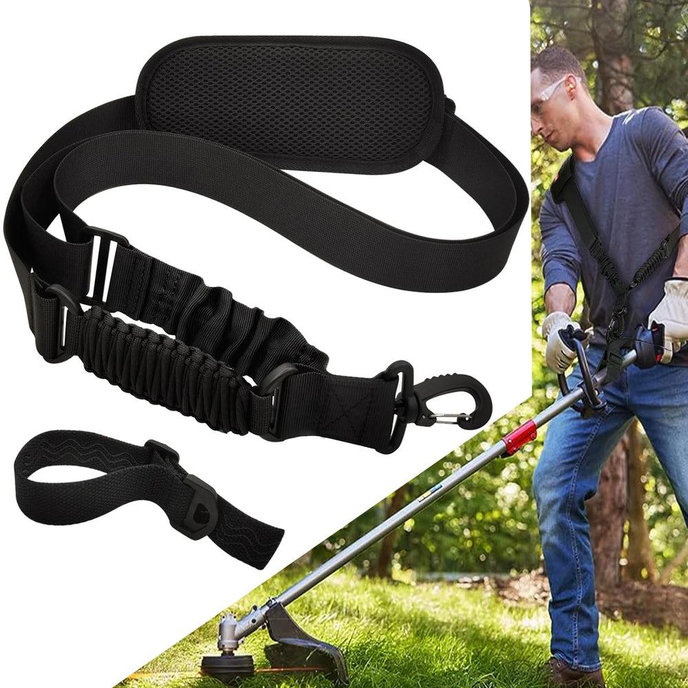 NeJesZoe Weed Shoulder Strap black model front view