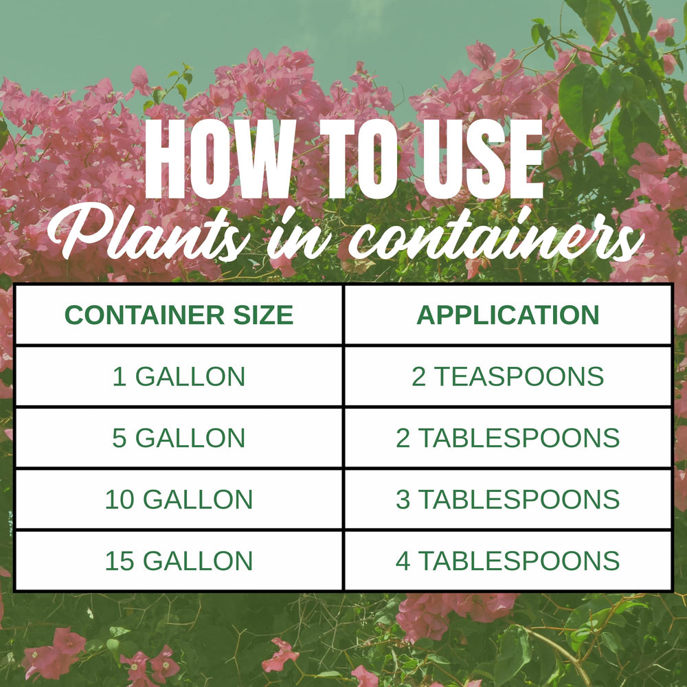 Nelson Plant Food fertilizer granules in garden setting
