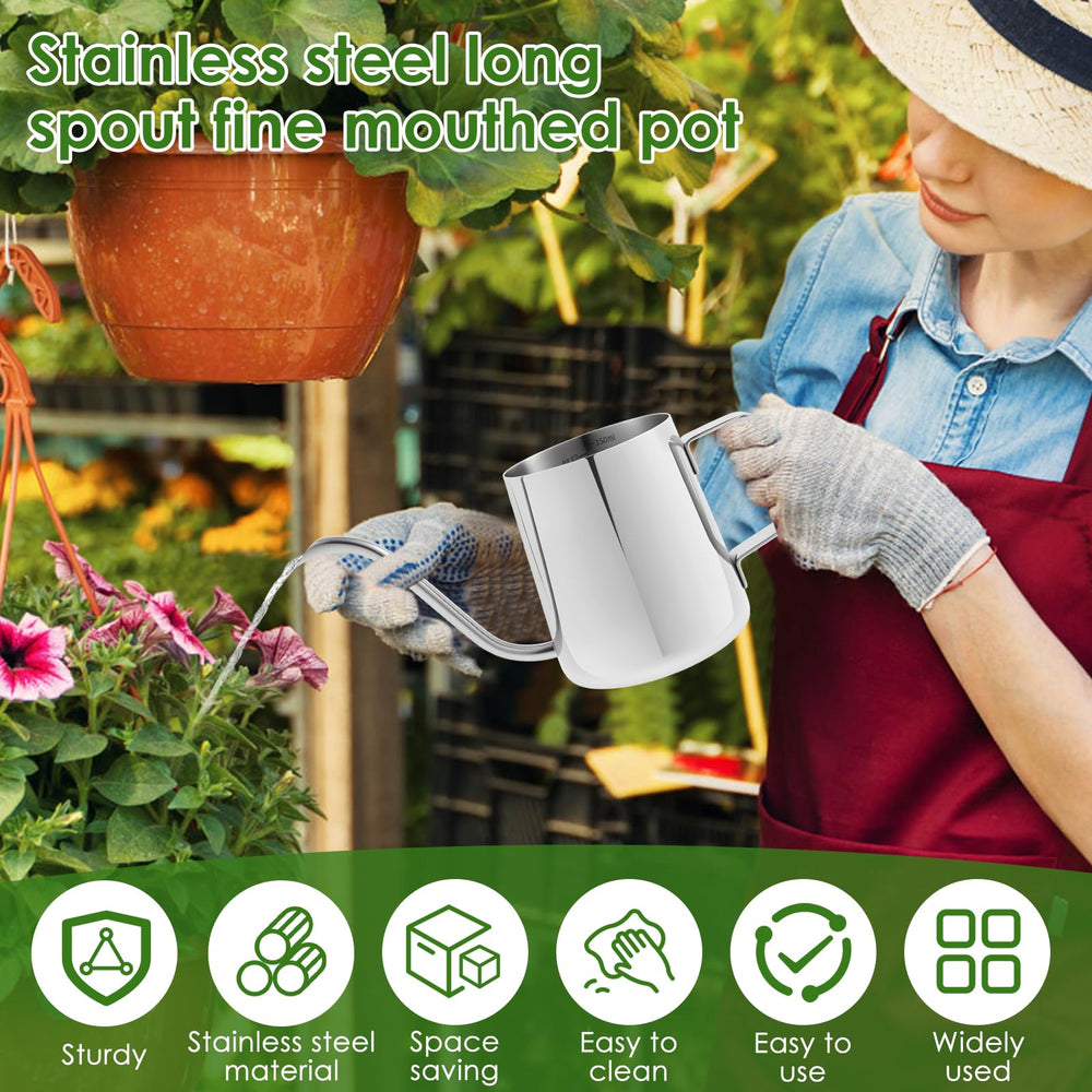 NEMTMCUA watering can tilted for precise pouring