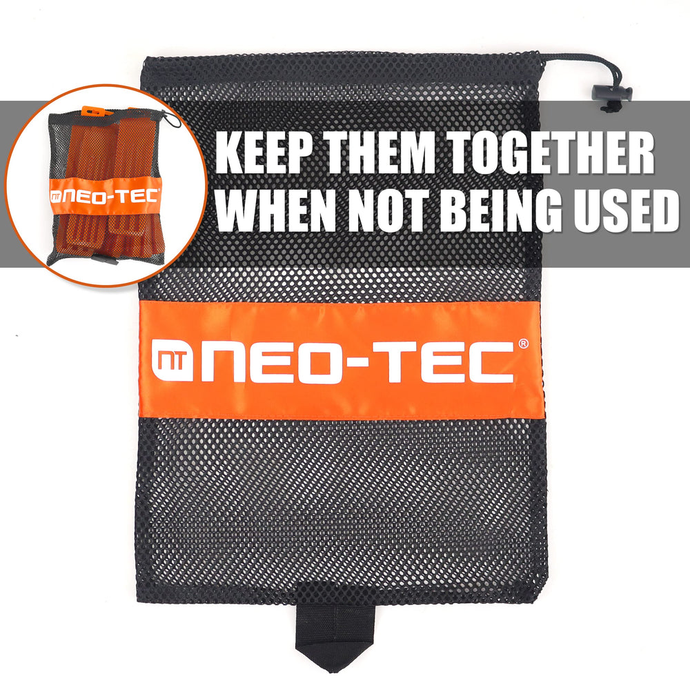NEO-TEC wedges in use during tree cutting process