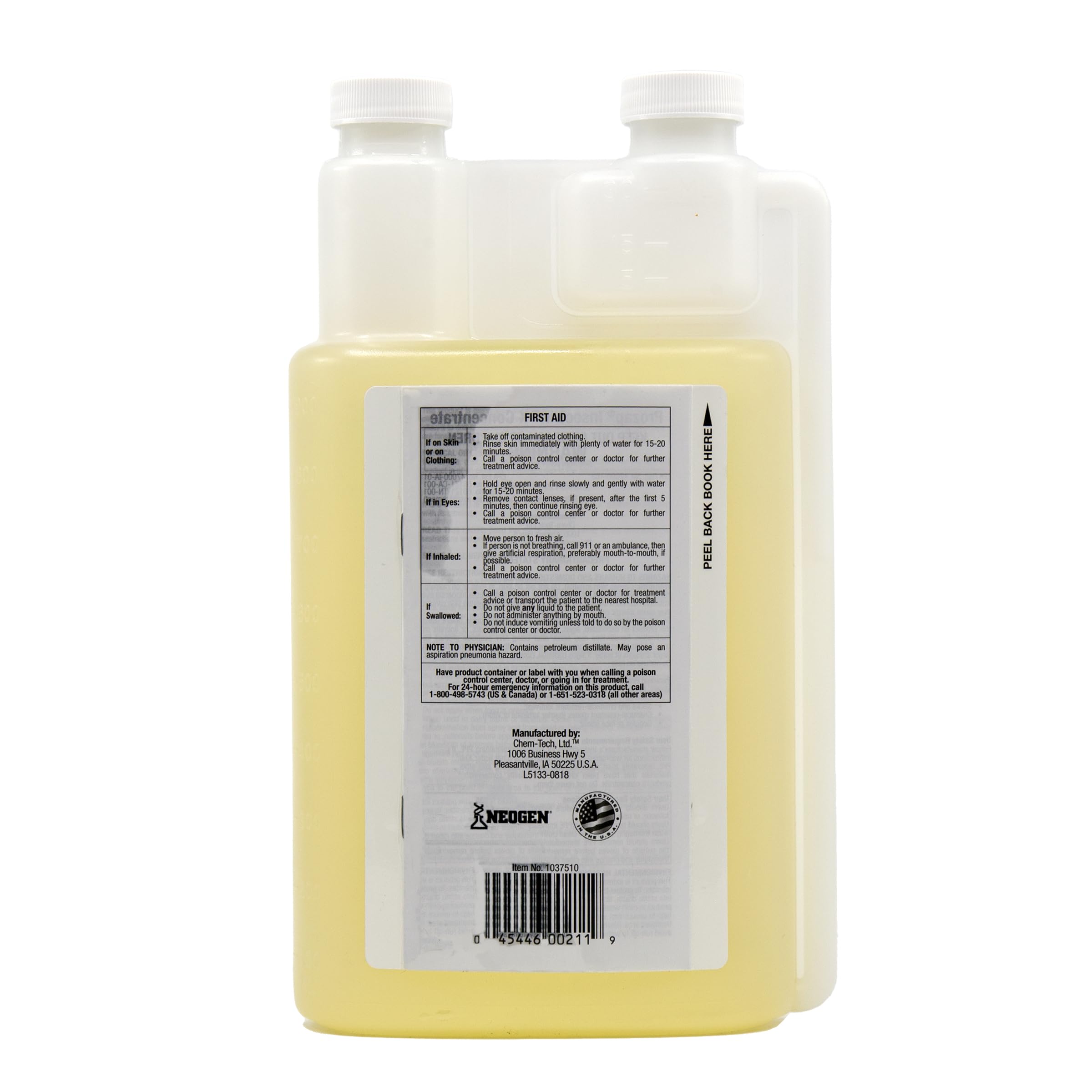 Neogen Insectrin X 32 oz insecticide spray cap detail