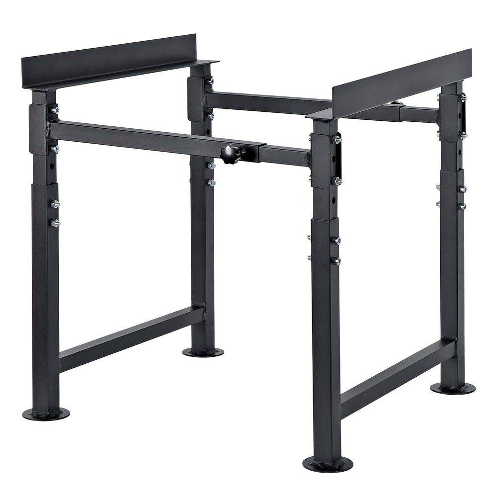 Neorexon Adjustable Metal Hive Stand front view, black finish