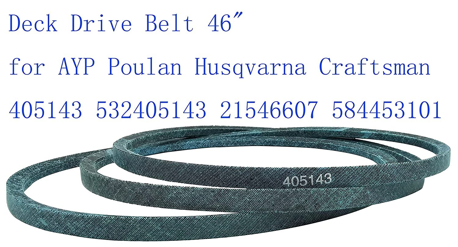 neryera Deck Drive Belt packaging with specifications