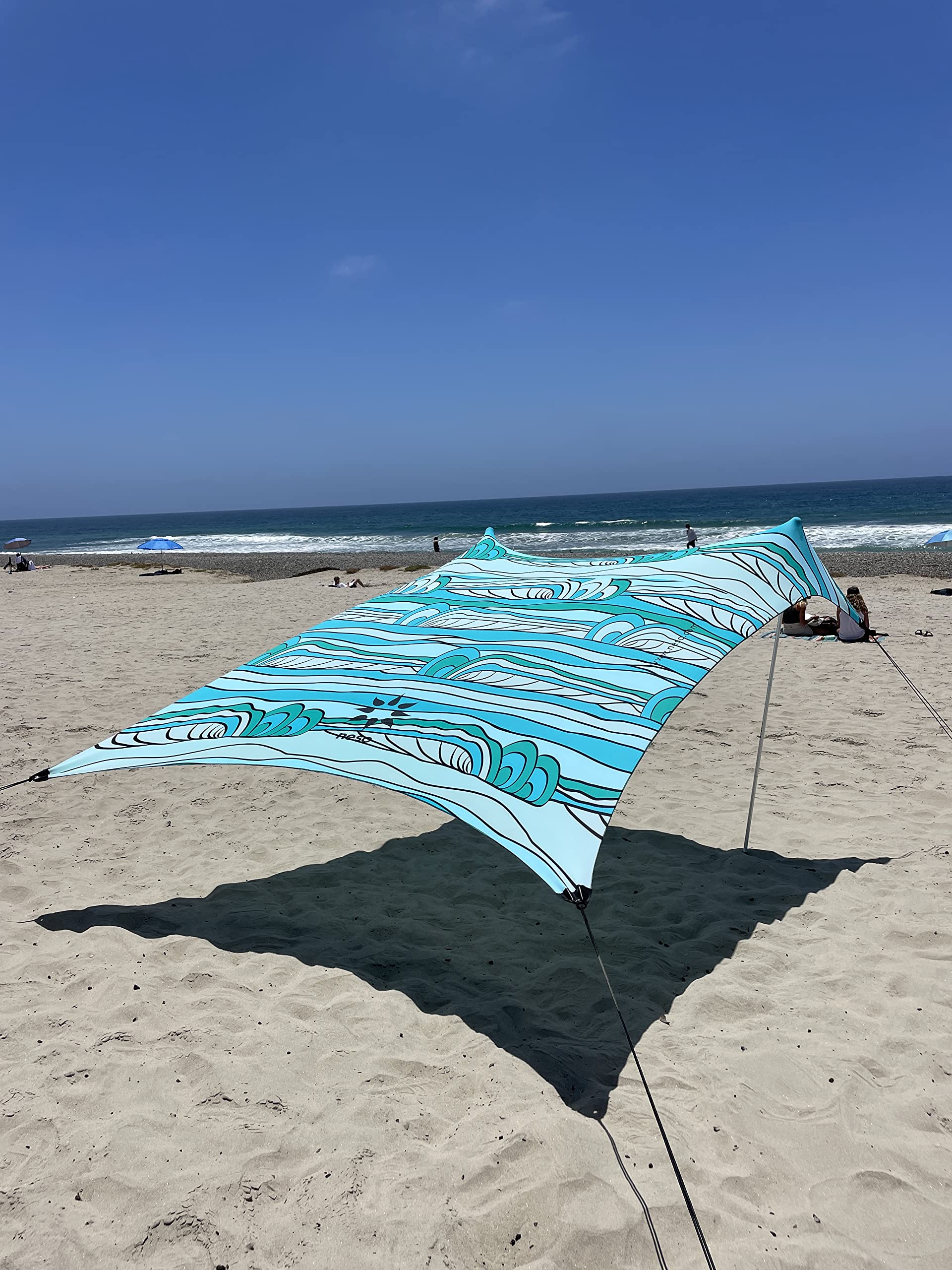 Neso Beach Tent package dimensions 53.3 x 22.9 x 12.7 cm