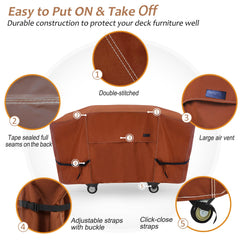 NettyPro 36" Griddle Cover on a grill