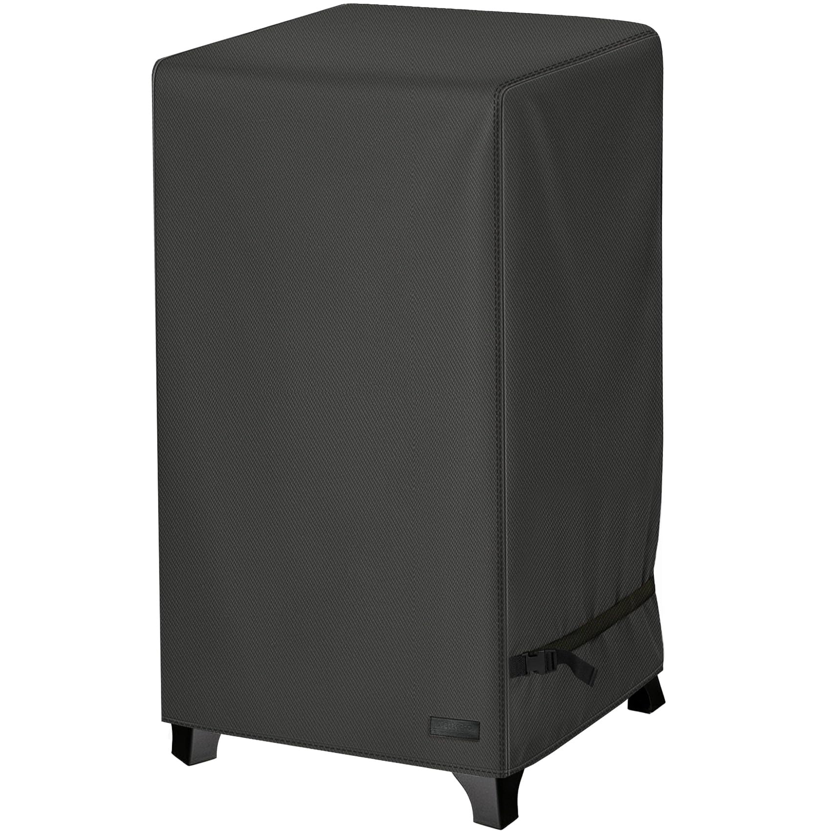 NettyPro Electric Smoker Cover front view, black, 40 inch