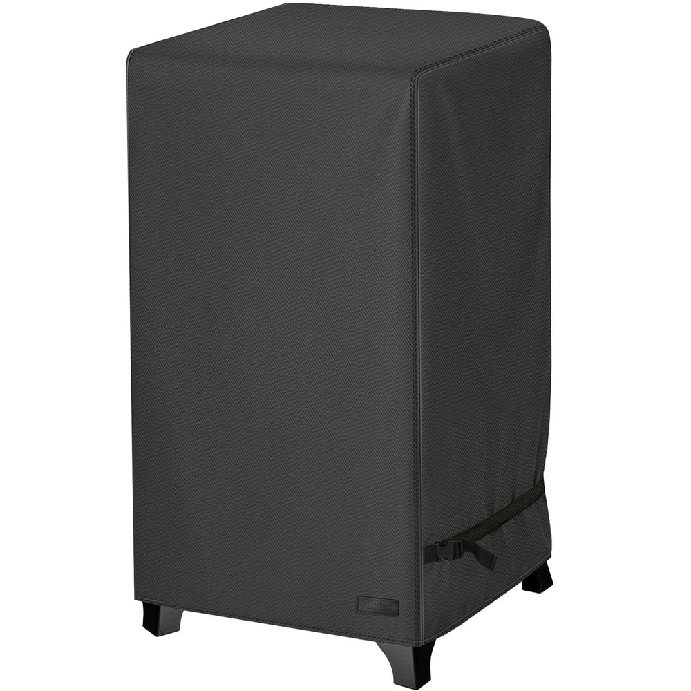 NettyPro Electric Smoker Cover front view, black, 40 inch