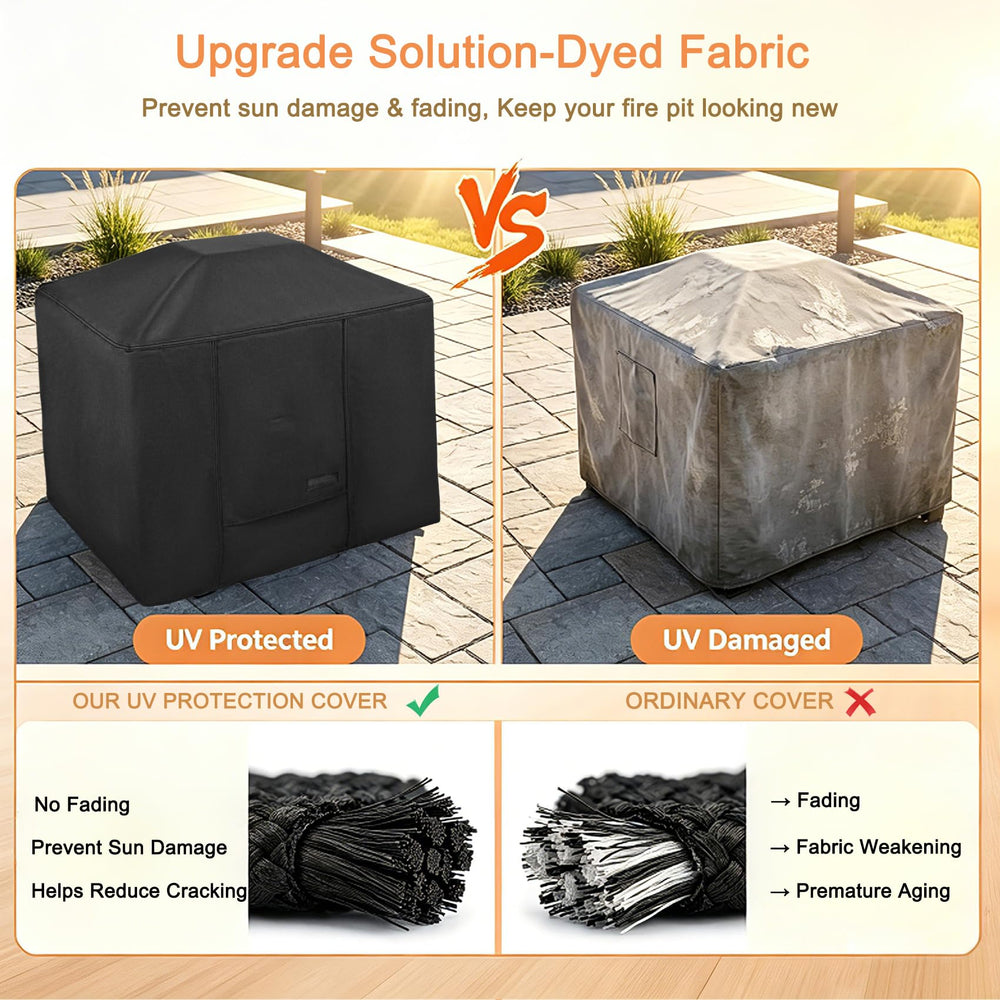 NettyPro Fire Pit Cover 36 inch packaging front