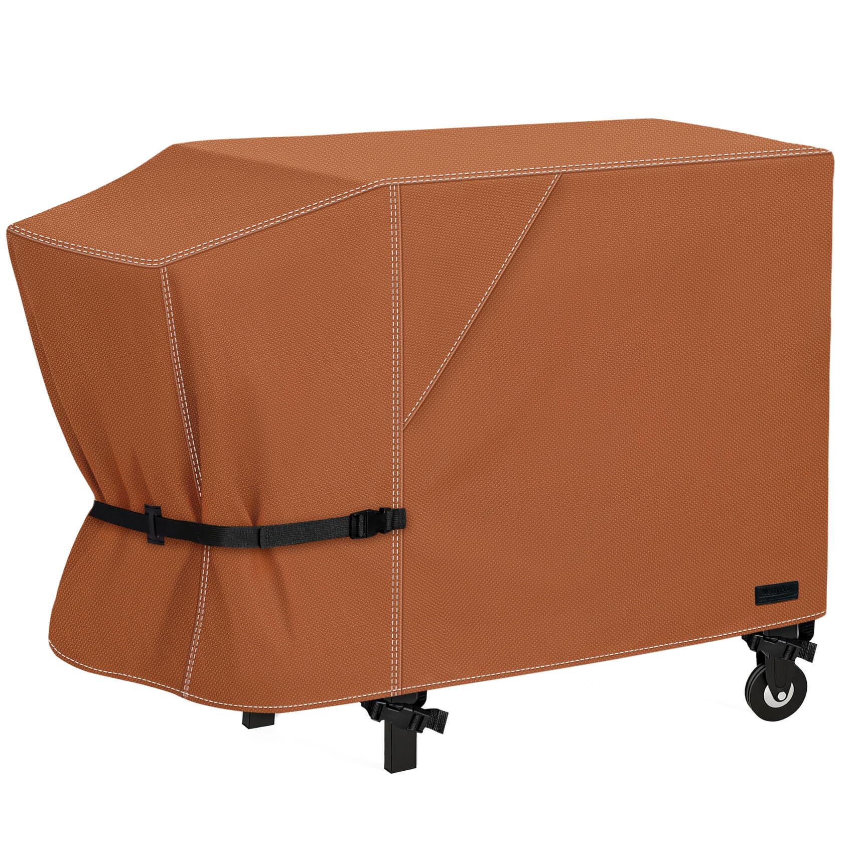 NettyPro Griddle Cover for 28 inch griddle, brown, front view