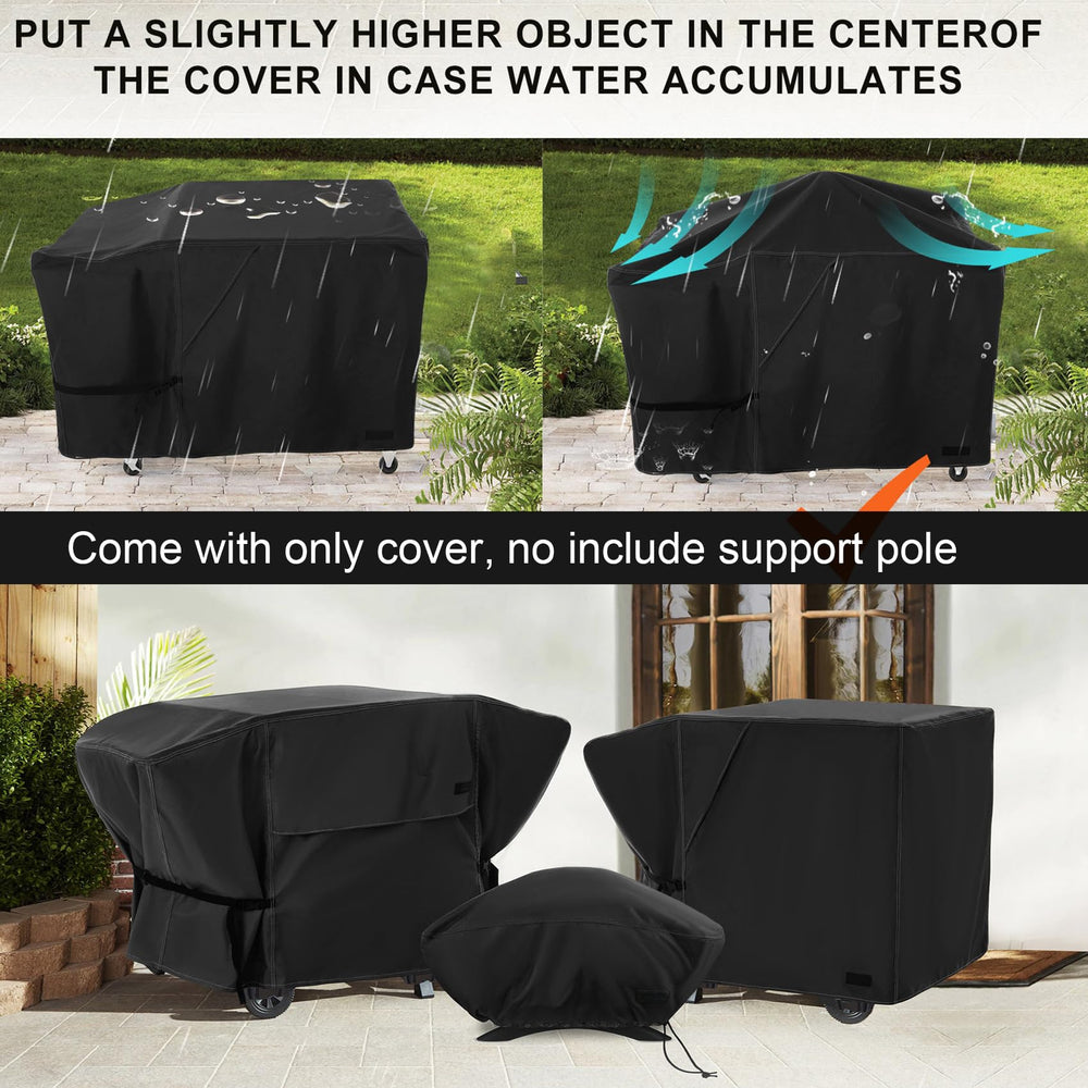 NettyPro Griddle Cover in outdoor setting