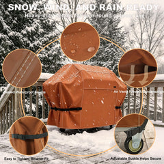 NettyPro Grill Cover 70-inch with grill
