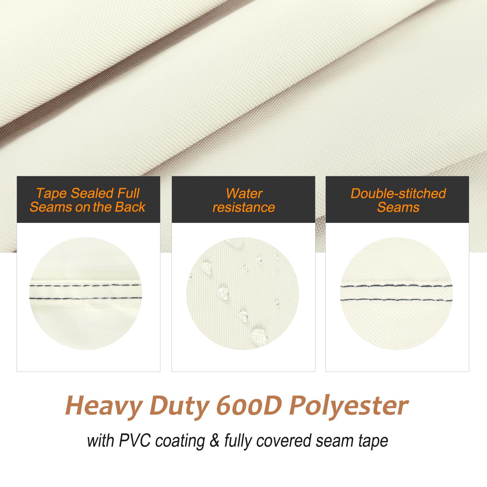 NettyPro Grill Cover in outdoor setting on patio