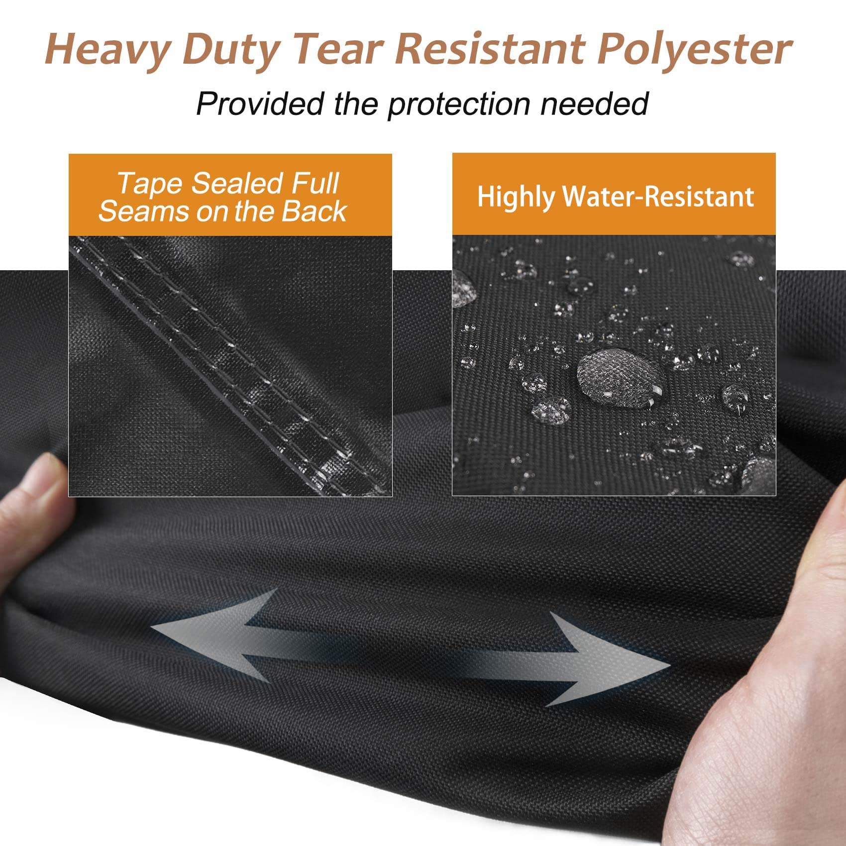 NettyPro Patio Cushion Storage Bag with padded handles