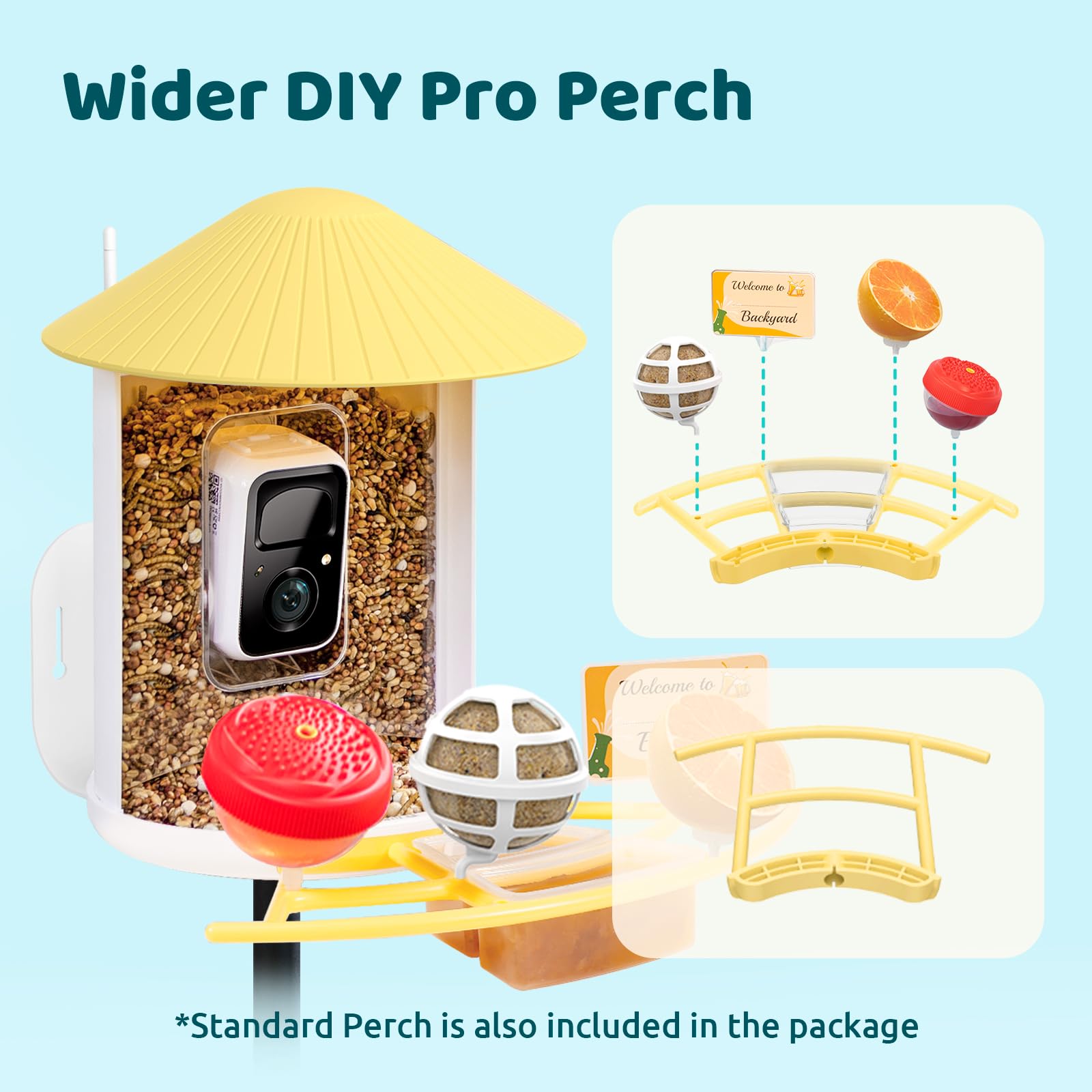 NETVUE Birdfy Pro packaging and included items