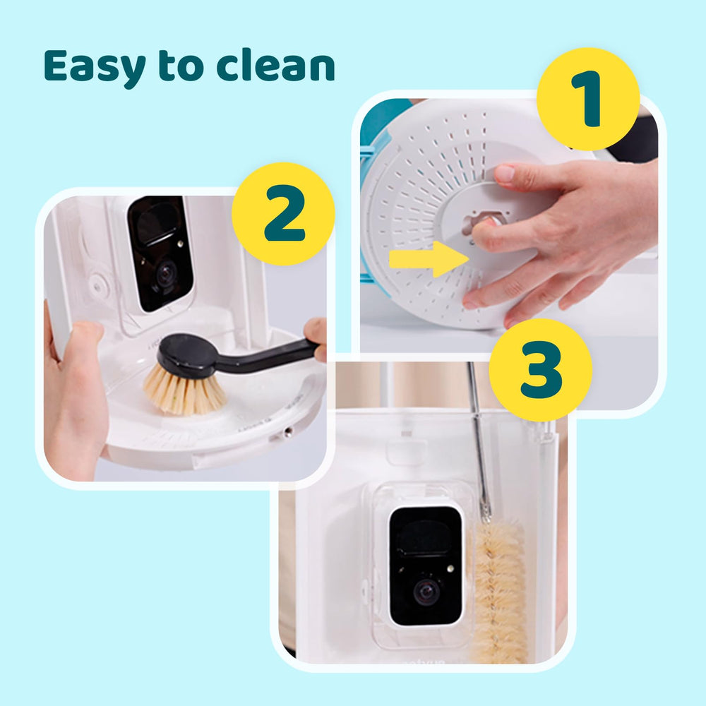NETVUE Smart Bird Feeder with Bluetooth connectivity feature