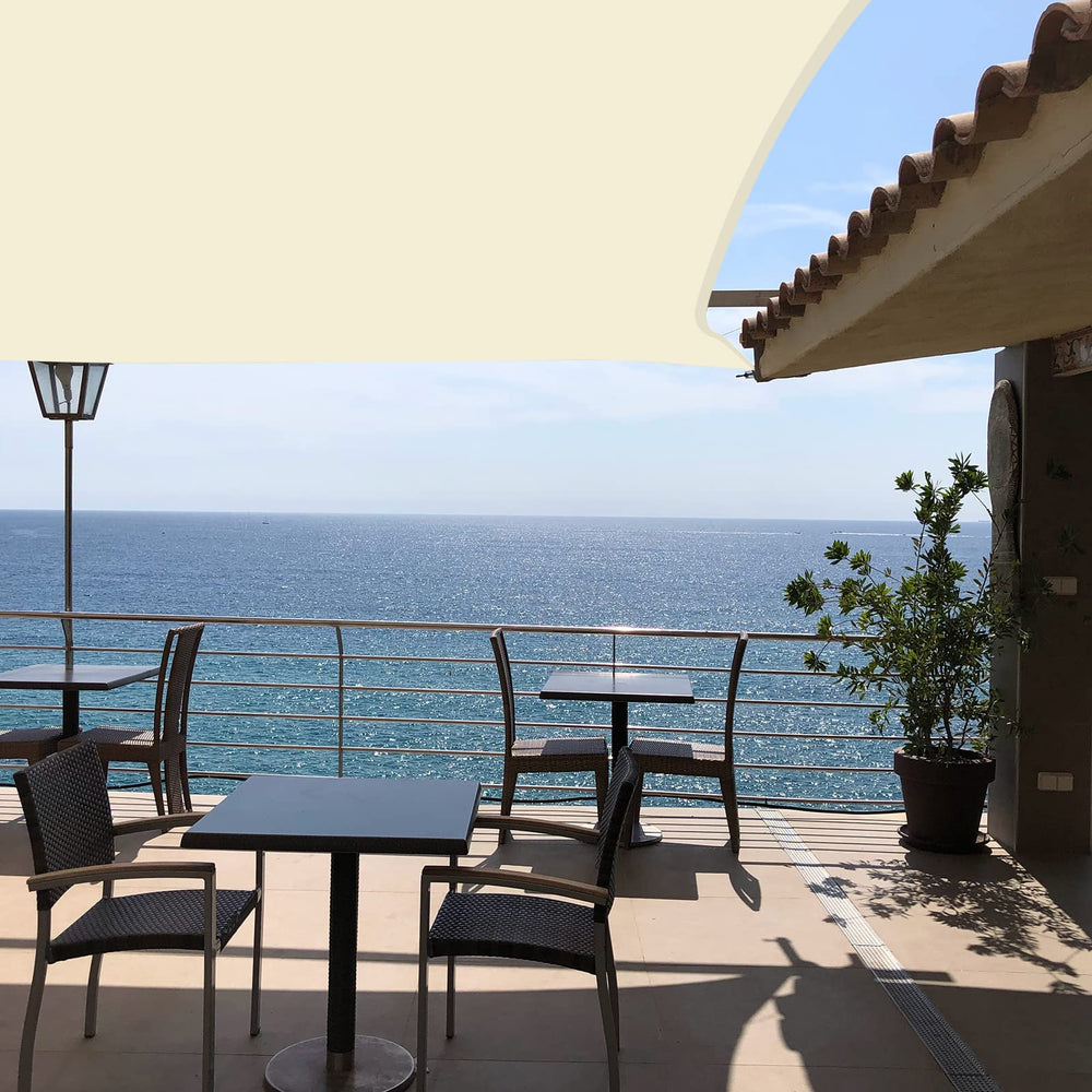 Neween shade sail in use on a patio