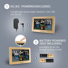Newentor Weather Station remote sensor included
