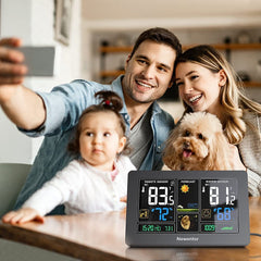 Newentor Wireless Weather Station remote sensor included in package
