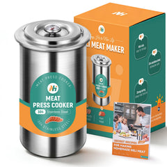 Newhai Deli Meat Press stainless steel front view