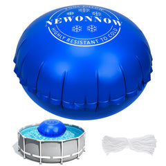 Newonnow 7 x 7 Ft Pool Pillow in blue
