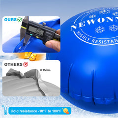 Newonnow Pool Pillow inflated on a pool surface