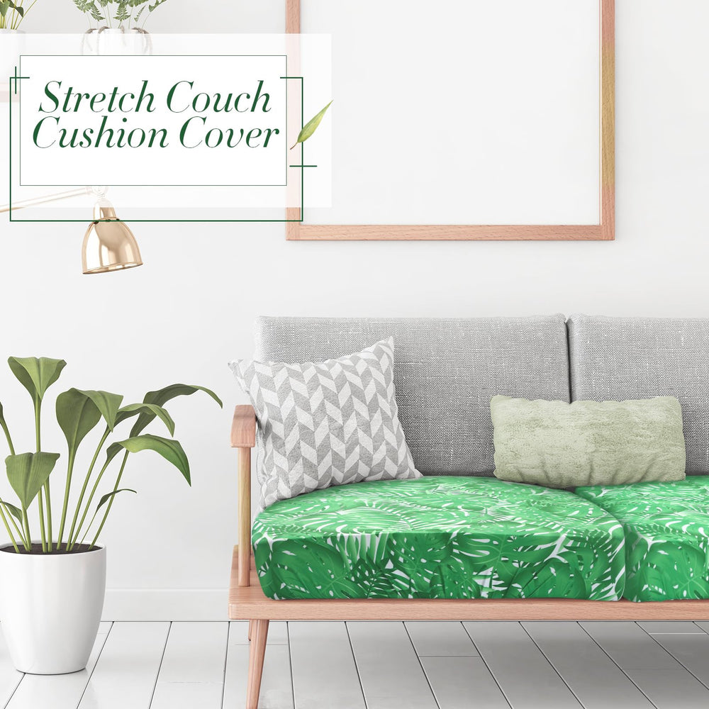Newwiee Monstera cushion covers in vibrant green colour