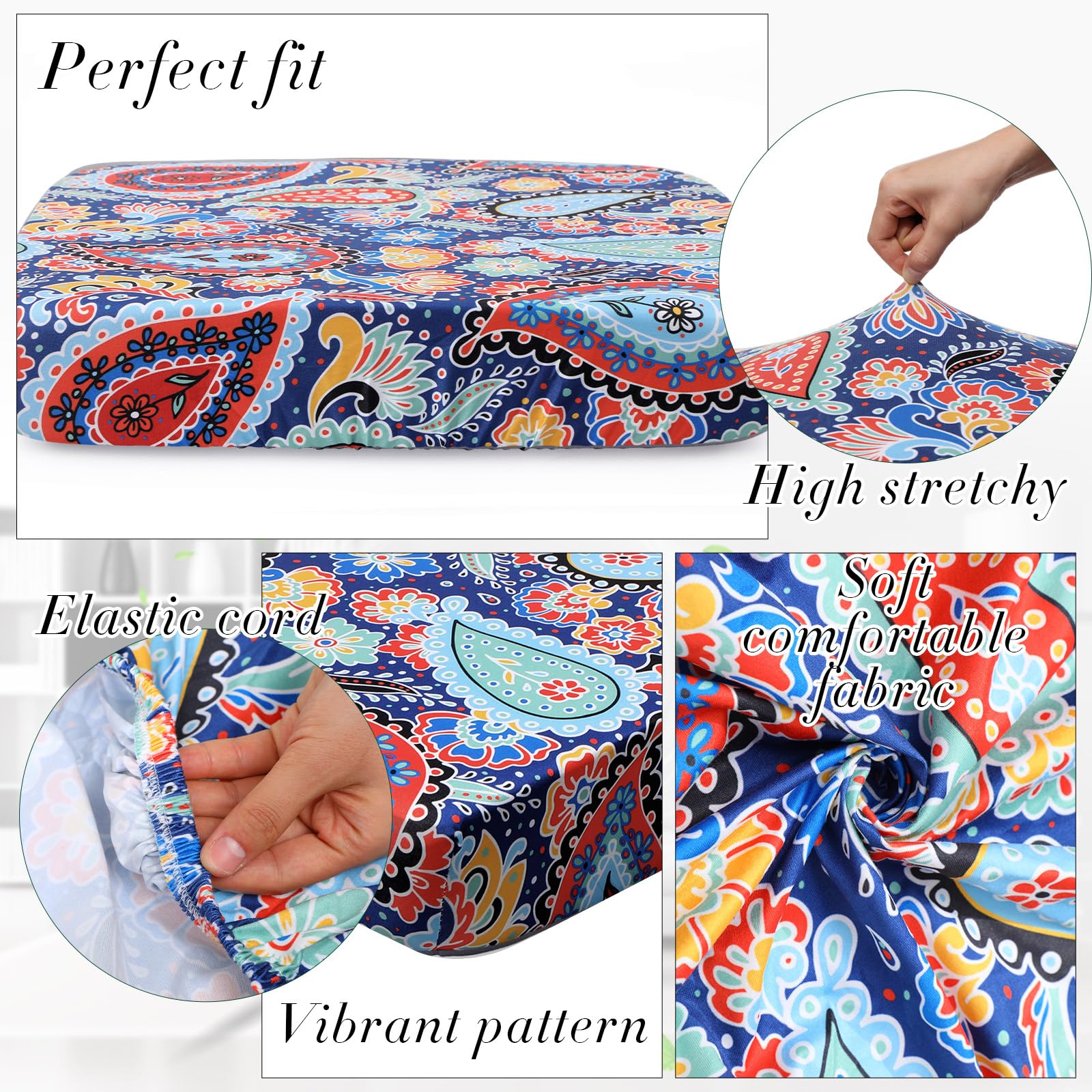 Newwiee patio cushion covers displayed on outdoor furniture