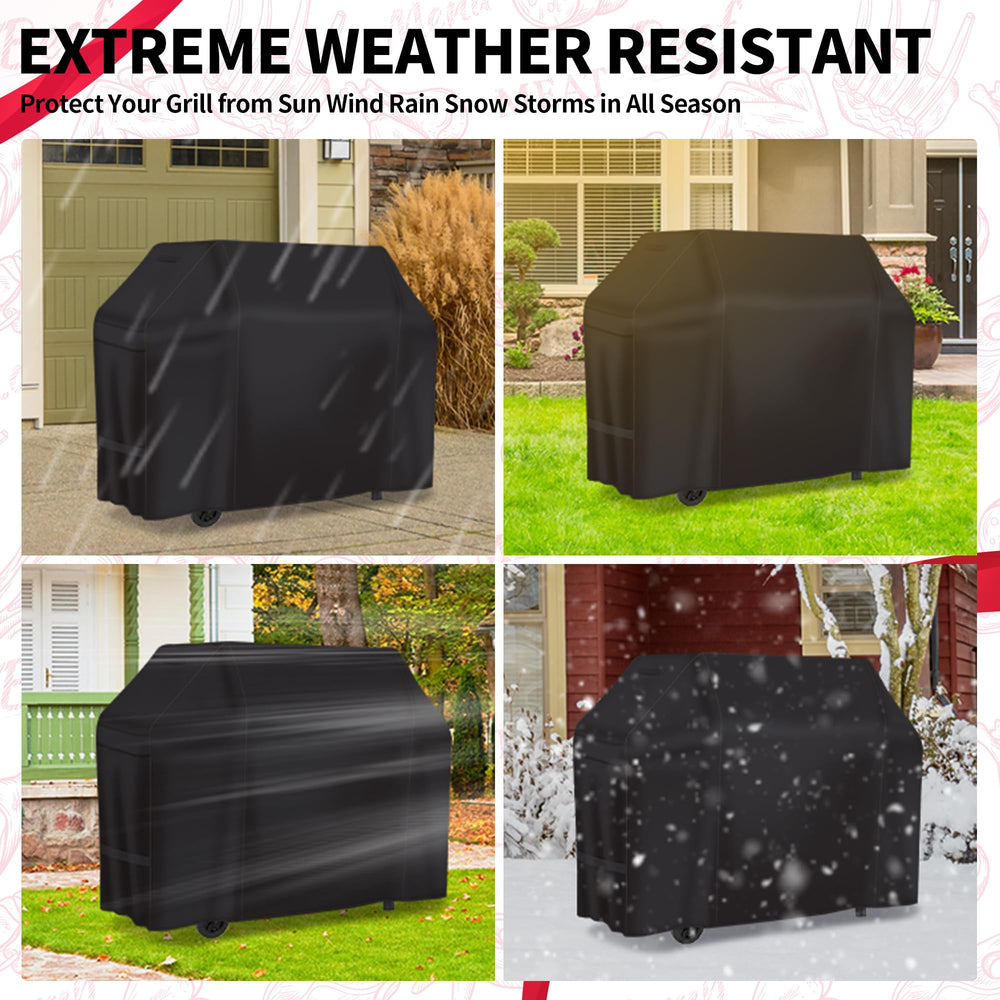 NEXCOVER Grill Cover displaying durable 600D fabric