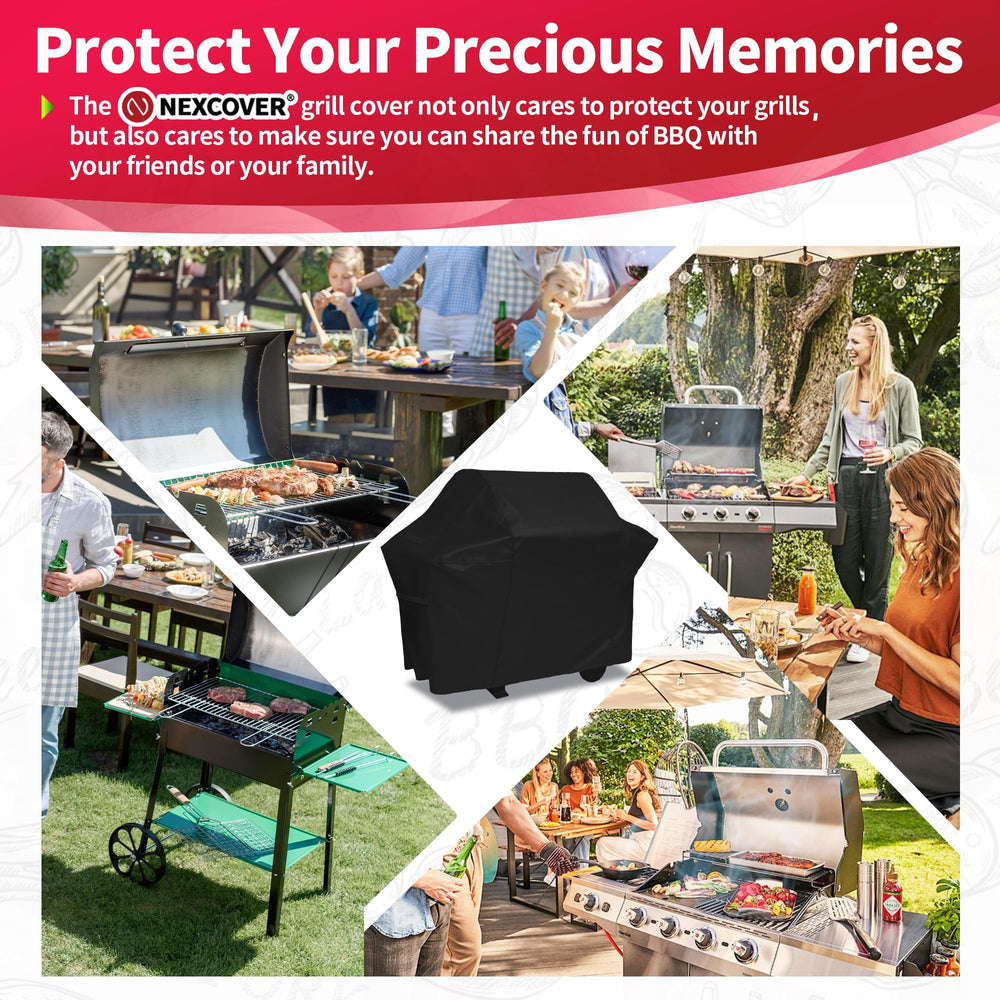 NEXCOVER grill cover with adjustable straps