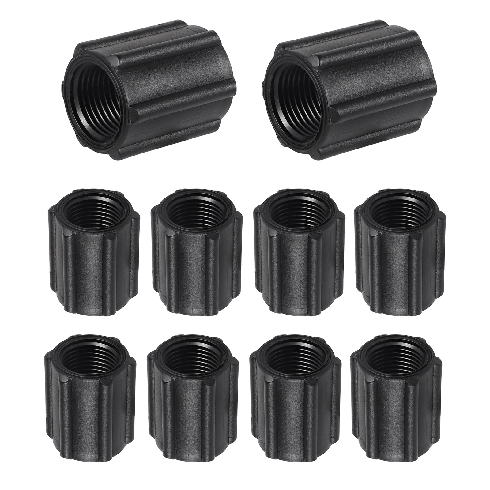 NFAMRZCAR 1/2 Inch Double Female Thread Coupling set containing 10 pieces