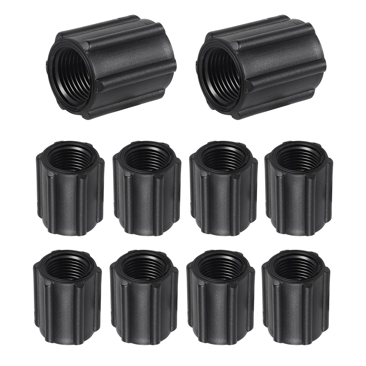 NFAMRZCAR 1/2 Inch Double Female Thread Coupling set containing 10 pieces