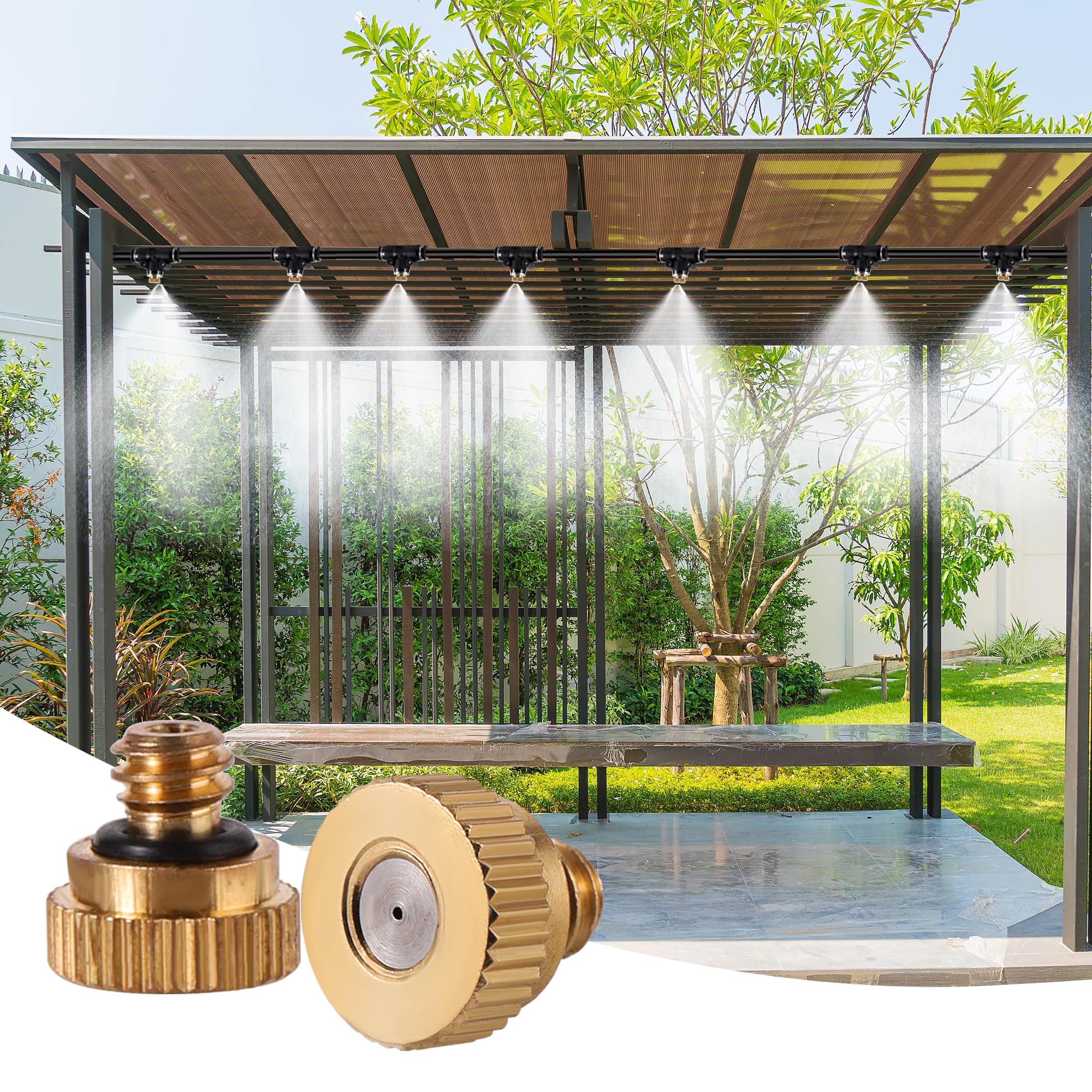 NFAMRZCAR Misting Nozzles for outdoor cooling system
