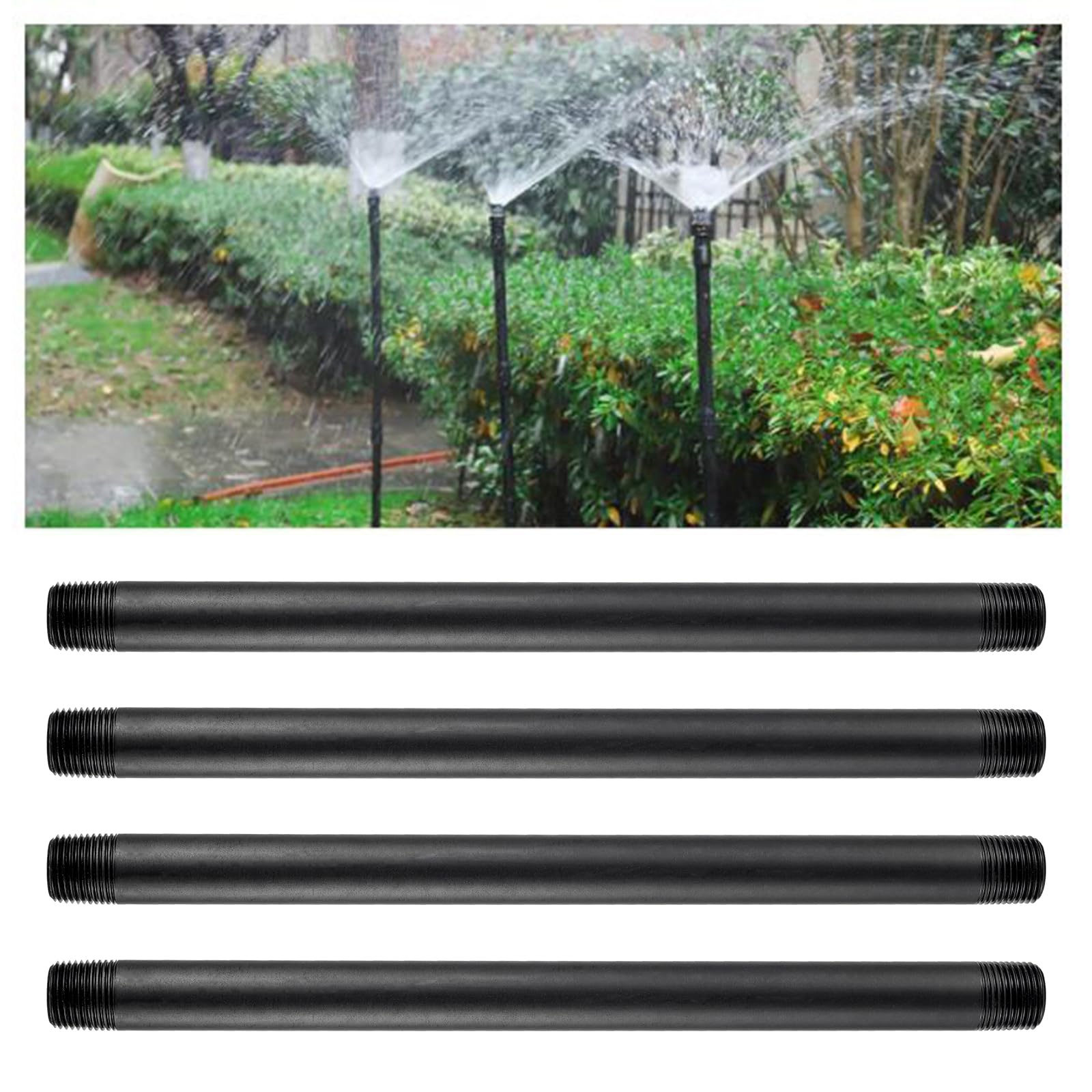 NFAMRZCAR sprinkler extensions stacked together