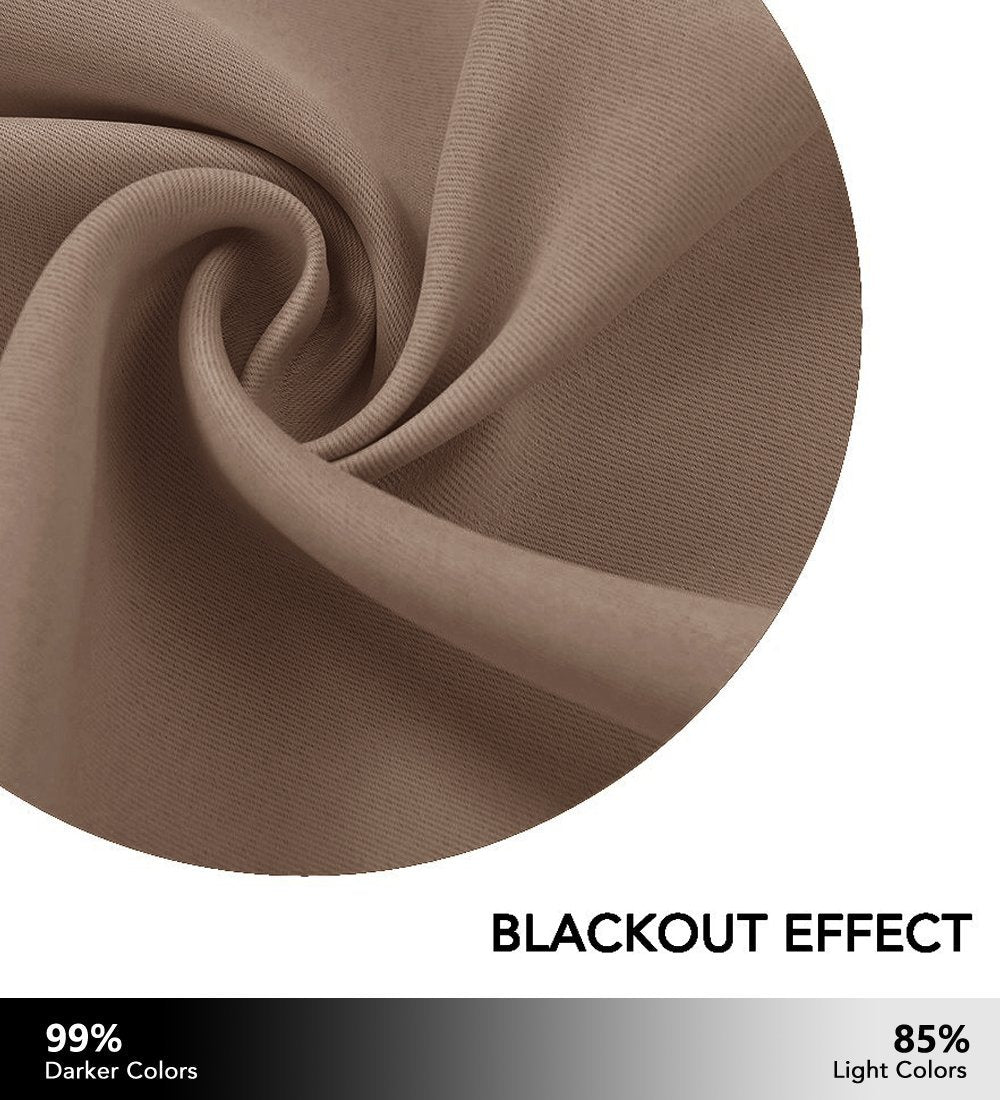 NICETOWN Outdoor Curtain tan packaging details