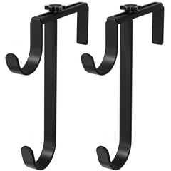 niffgaff Pool Pole Hooks black metal construction front view