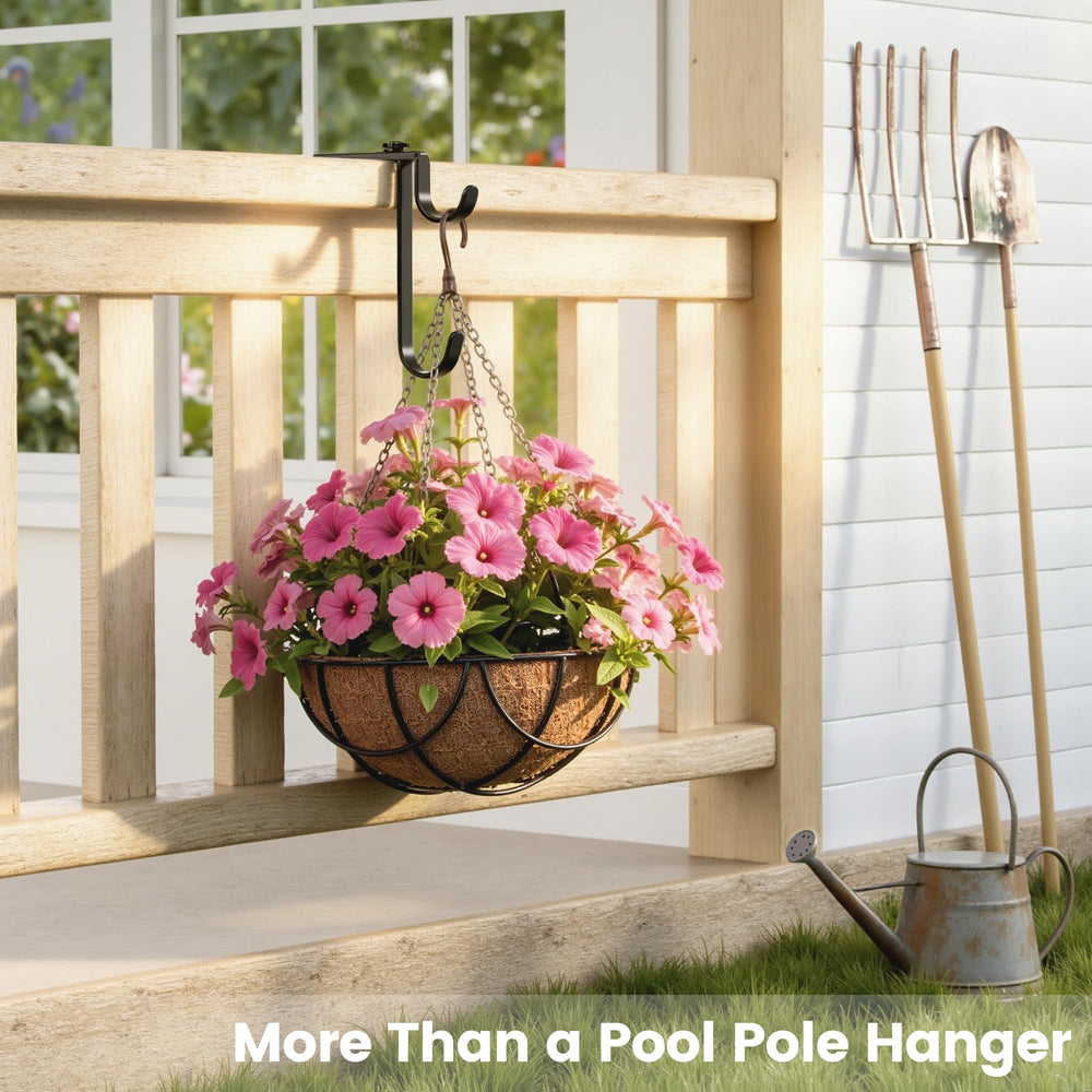 niffgaff Pool Pole Hooks with various pool tools