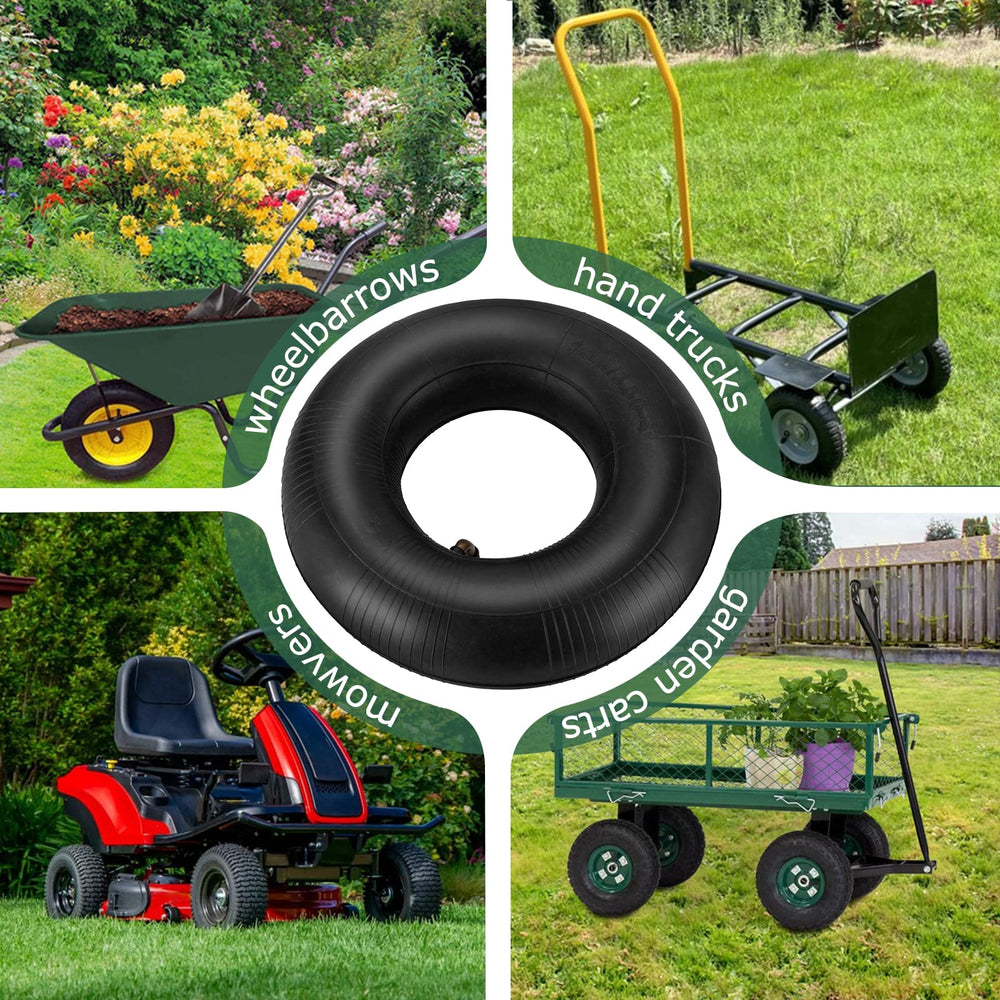 NIGOOLATA inner tube installed on a lawn mower